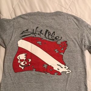 Salt life divers flag T-shirt
